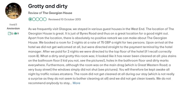 How do you reply to a bad review?