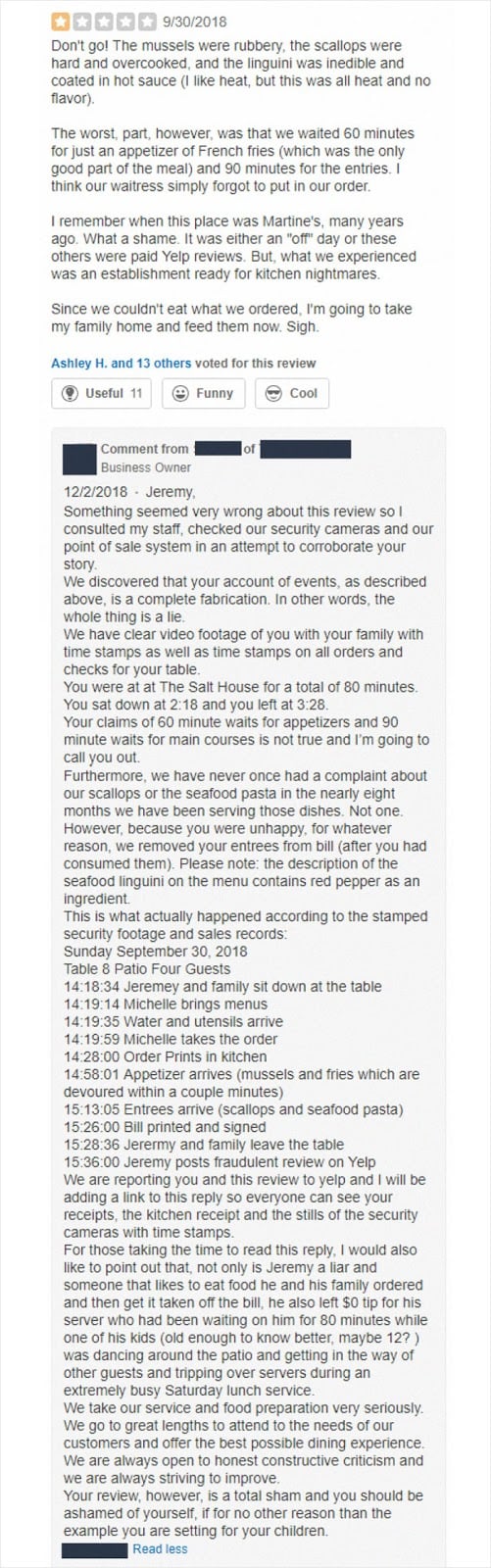 What to say to a negative online comment
