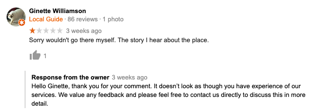 How do you filter out bad Google reviews on Google My Business?